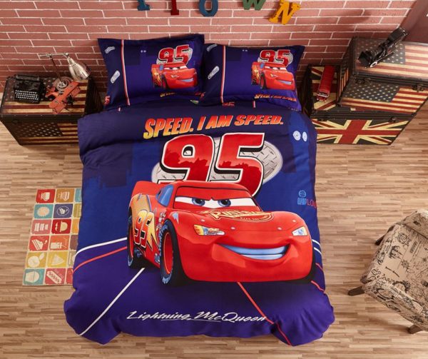 Disney Cars Movie Kids Comforter Set 1