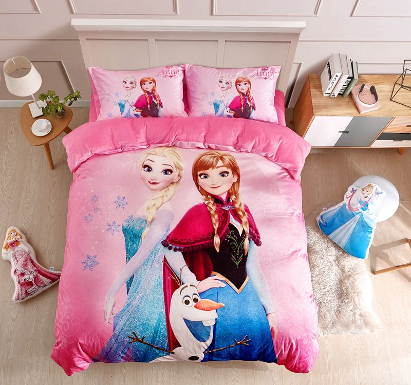 disney frozen anna & elsa teen girls bedding set | ebeddingsets