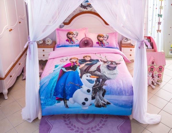 Disney Frozen Birthday Gift for Girls and Boys Bedding Set