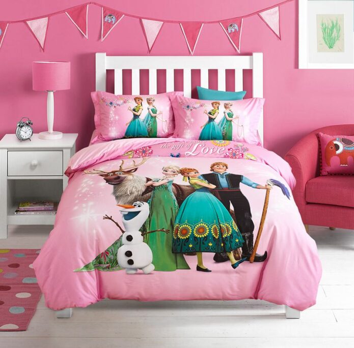 Disney Frozen Comforter Set for Kids Room 9