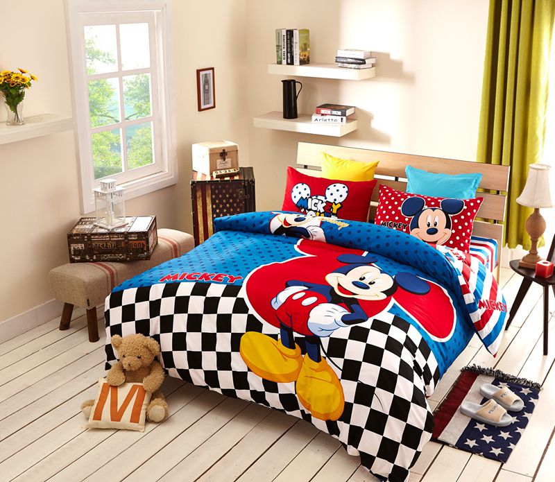 Modern Disney Boys Room with Simple Decor