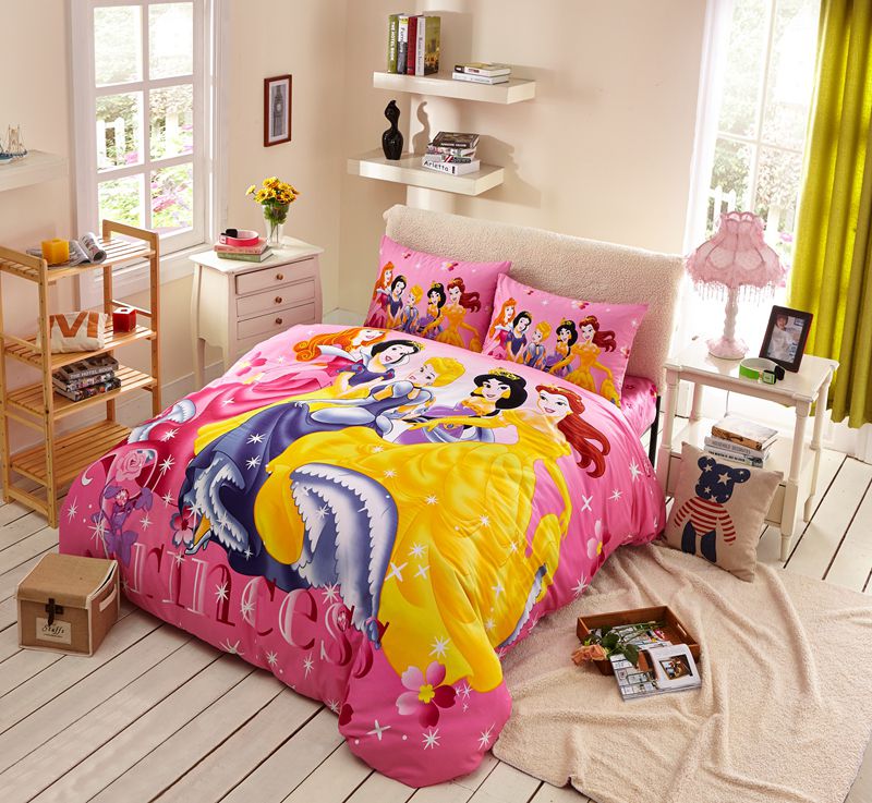 Disney Princess Bedding Set Twin Queen Size