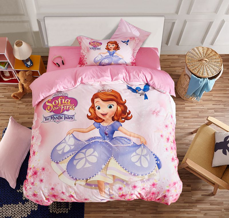 COMFORTER SET DISNEY SOFIA THE FIRST BED IN A BAG IN 4 PRINTS 