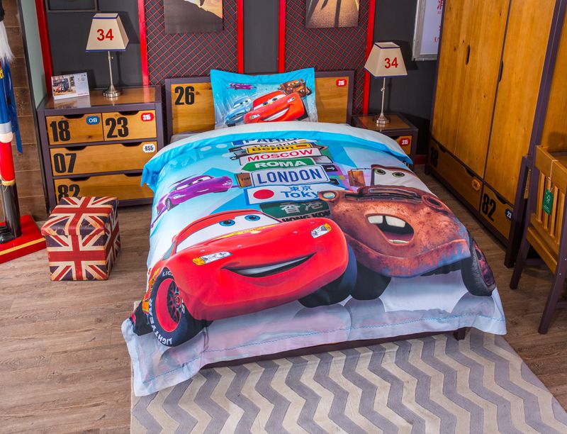 cars 3 queen bedding