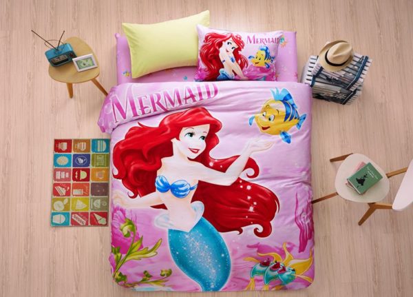 Disneys Little Mermaid Princess Bedding Set Twin Queen Size 3
