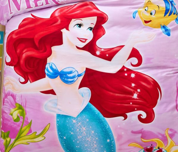 Disneys Little Mermaid Princess Bedding Set Twin Queen Size 4