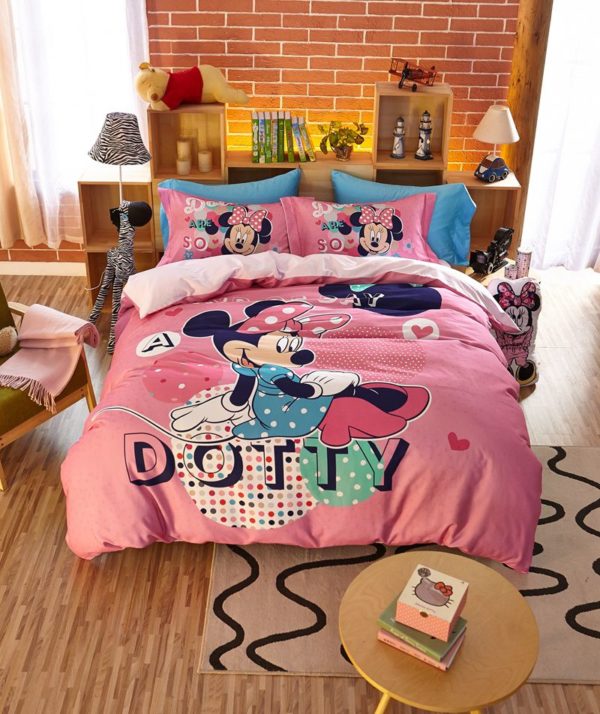 Dotty Minnie Mouse Bedding Set 8