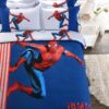 Fashionable Blue Color Spider Man Bedding Set 3