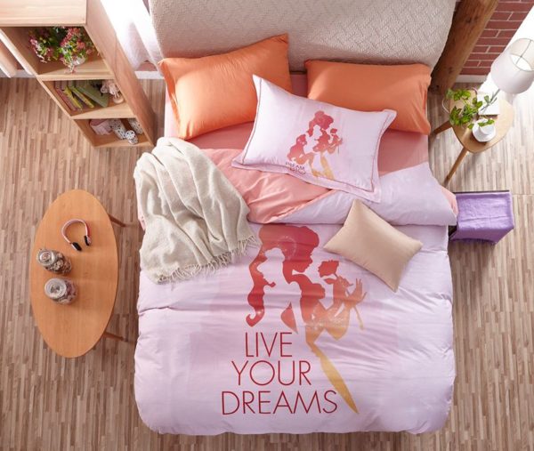 Live Your Dreams Disney Princess Bedding Set 1
