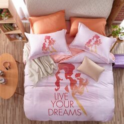 Live Your Dreams Disney Princess Bedding Set