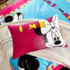 Lovely Mickey Minnie Mouse Kids Bedding Set 4
