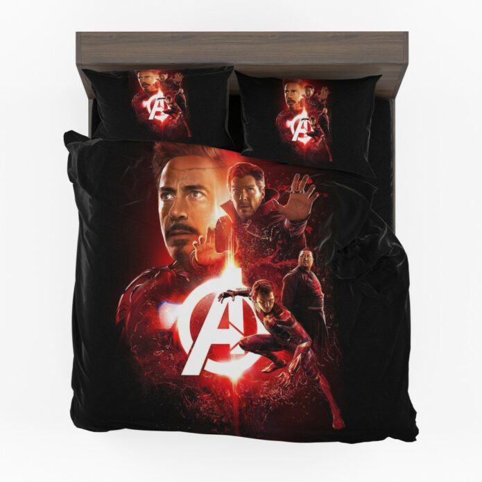 Marvel Iron Man Doctor Strange Spider Man Avenger Infinity War Bedding Set