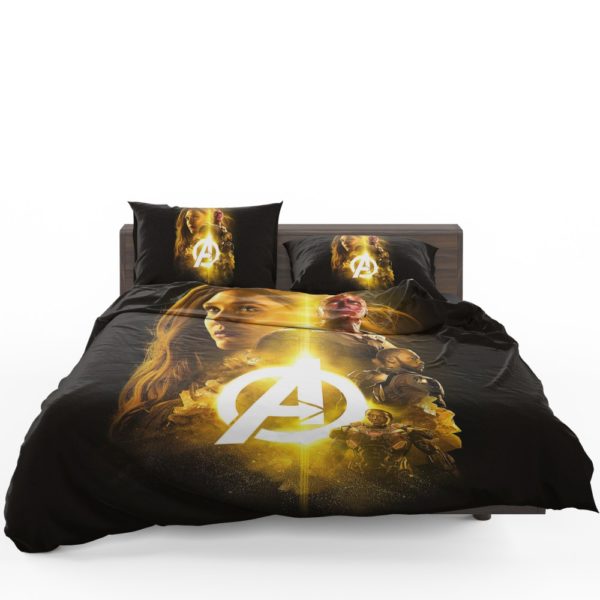 Marvel Vision War Machine Falcon Scarlet Witch Infinity War Bed in Bag