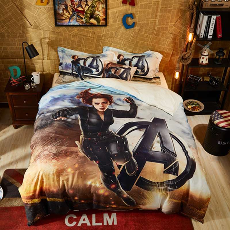 Marvel Avengers Black Widow Bedding Set Ebeddingsets