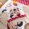 Mickey Minnie Mouse Polka Dot Bedding Set 5