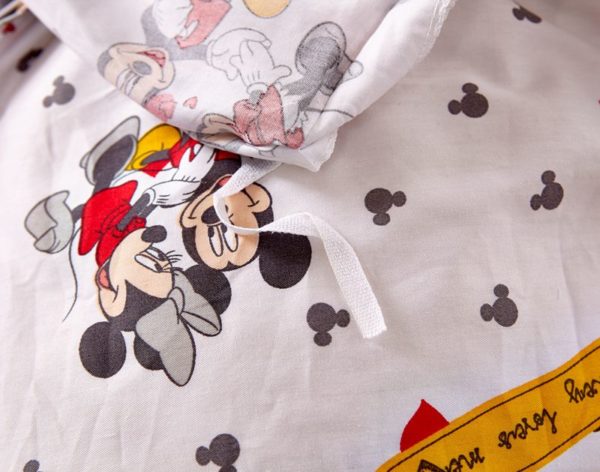 Mickey Minnie Mouse Polka Dot Bedding Set 7