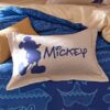 Mickey Mouse Chevron Navy Color Bedding Set 6