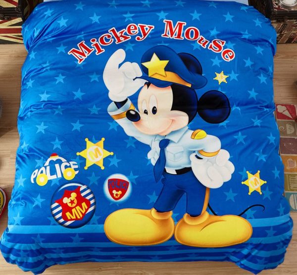 Mickey Mouse Police Kids Comforter Set 3