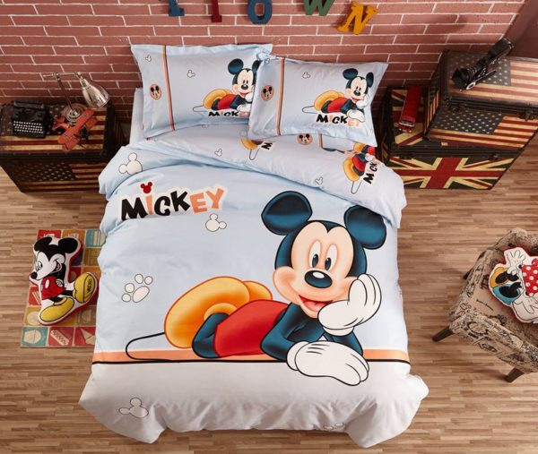 Mickey Mouse Polyester Bedding Set 1
