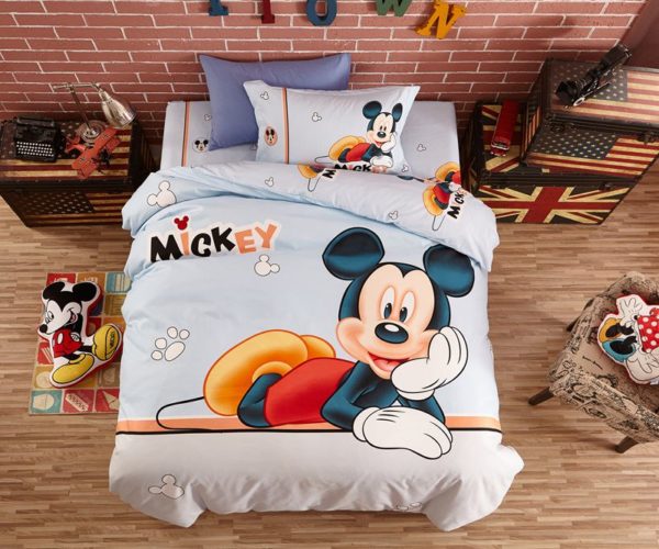 Mickey Mouse Polyester Bedding Set 2