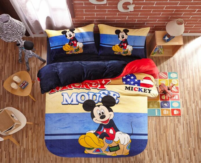 Mickey Mouse kids bedding sets for boys 9
