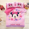 Minnie Mouse Pink kids bedding sets for girls 1