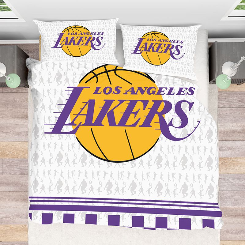 Nba Los Angeles Lakers Bedding, Lakers King Size Bedding