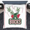 NBA Milwaukee Bucks Bedding Comforter Set 3