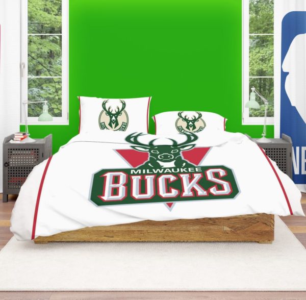 NBA Milwaukee Bucks Bedding Comforter Set 4