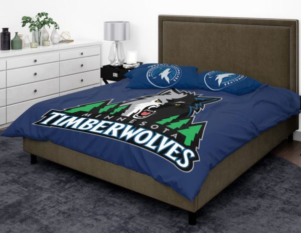 NBA Minnesota Timberwolves Bedding Comforter Set 2
