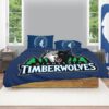 NBA Minnesota Timberwolves Bedding Comforter Set 4