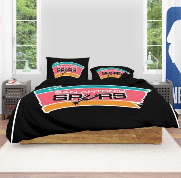 NBA San Antonio Spurs Bedding Comforter Set 4