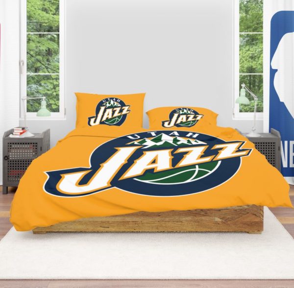 NBA Utah Jazz Bedding Comforter Set 4