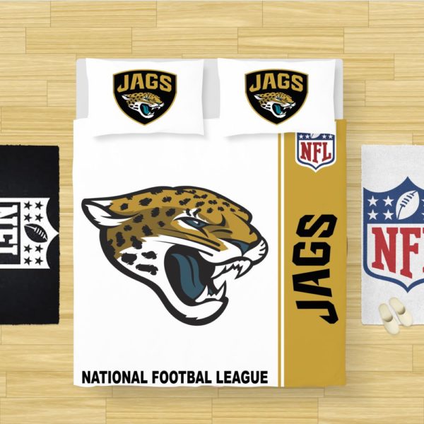 NFL Jacksonville Jaguars Bedding Comforter Set