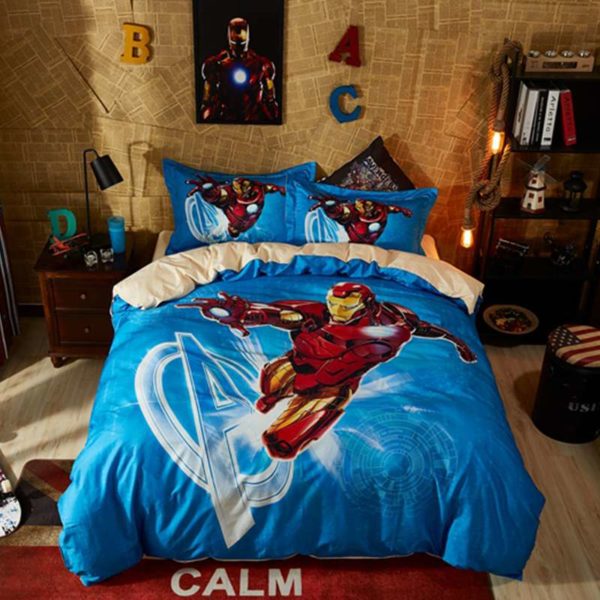 Nice Looking Captain America Bedding Set