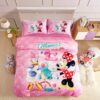 Pink Disney Minnie Mouse Teen Bedding Set 1