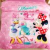 Pink Disney Minnie Mouse Teen Bedding Set 3