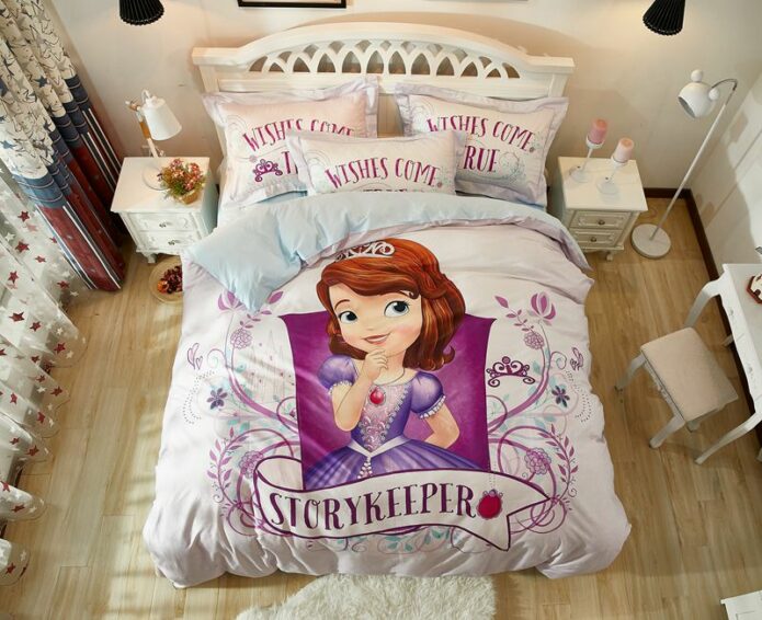 Sofia the First Once Upon a Princess Pink Bedding Set