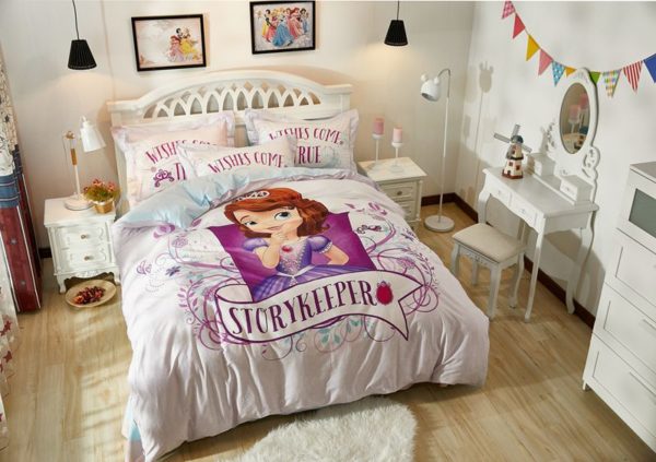 Sofia the First Once Upon a Princess Pink Bedding Set 11