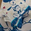 Stencil Art Mickey Mouse Cornsilk Color Bedding Set 4