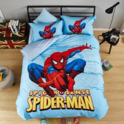 Stunning Spider Sense Spiderman Bedding Set