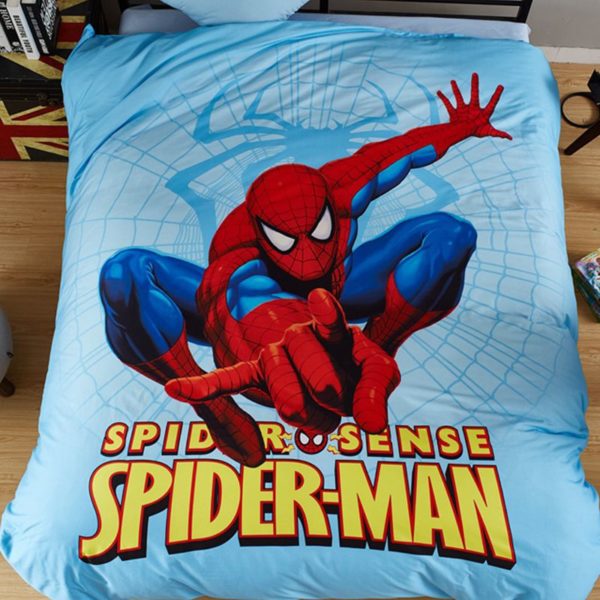 Stunning Spider Sense Spiderman Bedding Set 8