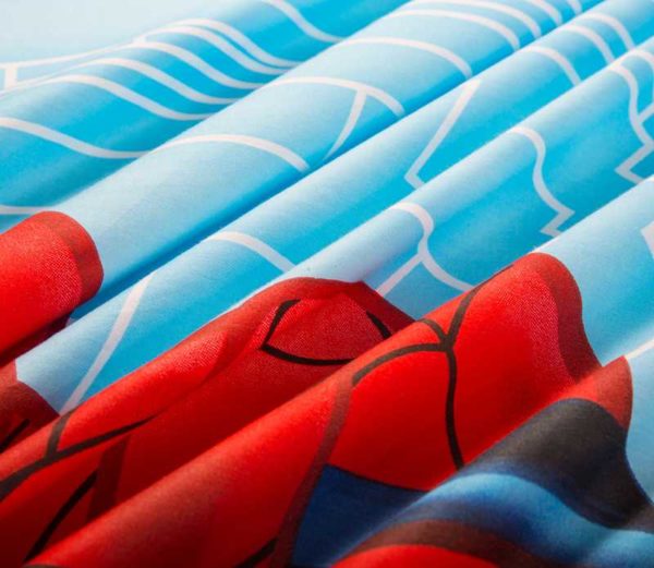 Super Hero Themed Spider Man Bedding Set 6