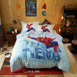 Team Heroes Spider Man Kids Bedding Set