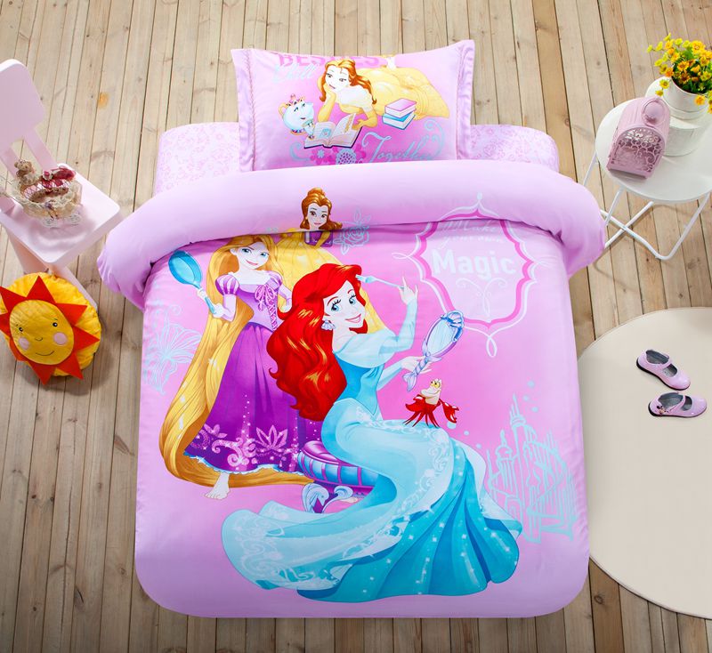 Teen Girls Princess Comforter Set Twin, Twin Bedding For Teenage Girl
