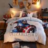 The First Avenger Captain America Bedding Set 4