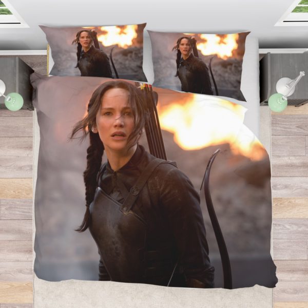The Hunger Games Mockingjay Katniss Jennifer Lawrence Bedding Set