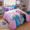 Thistle color frozen themed bedding set 1