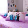 Thistle color frozen themed bedding set 6
