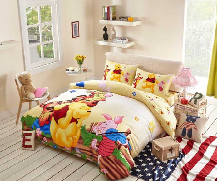 Winnie the Pooh and Tigger Disney Bedding Set 1